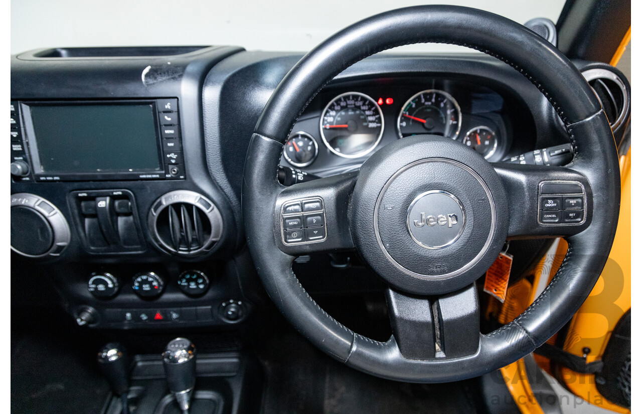 08/2012 Jeep Wrangler Sport (4x4) JK MY12 2d Softtop Dozer Orange V6 3.6L