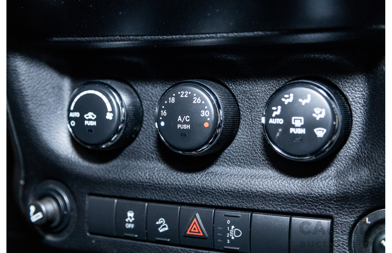 08/2012 Jeep Wrangler Sport (4x4) JK MY12 2d Softtop Dozer Orange V6 3.6L