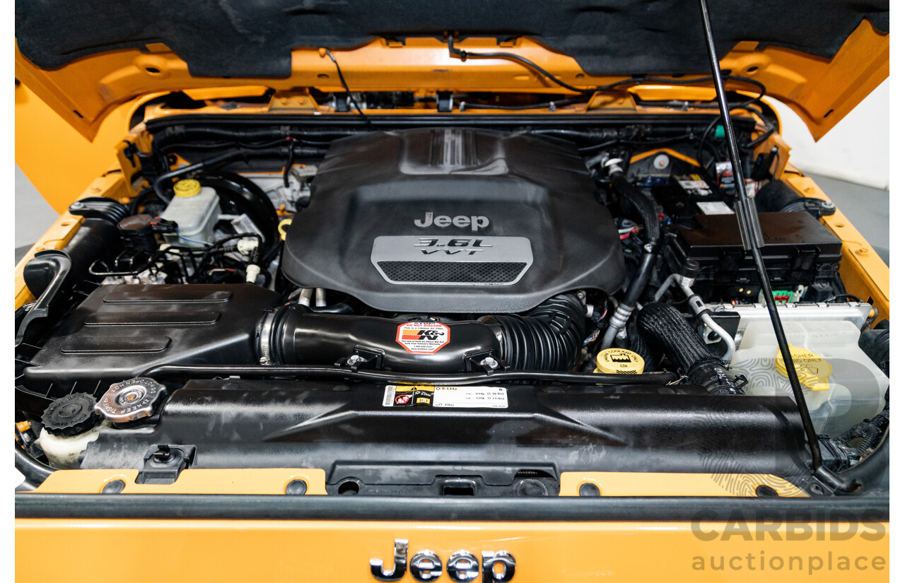 08/2012 Jeep Wrangler Sport (4x4) JK MY12 2d Softtop Dozer Orange V6 3.6L
