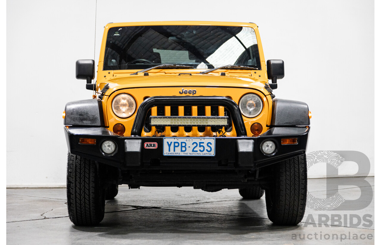 08/2012 Jeep Wrangler Sport (4x4) JK MY12 2d Softtop Dozer Orange V6 3.6L