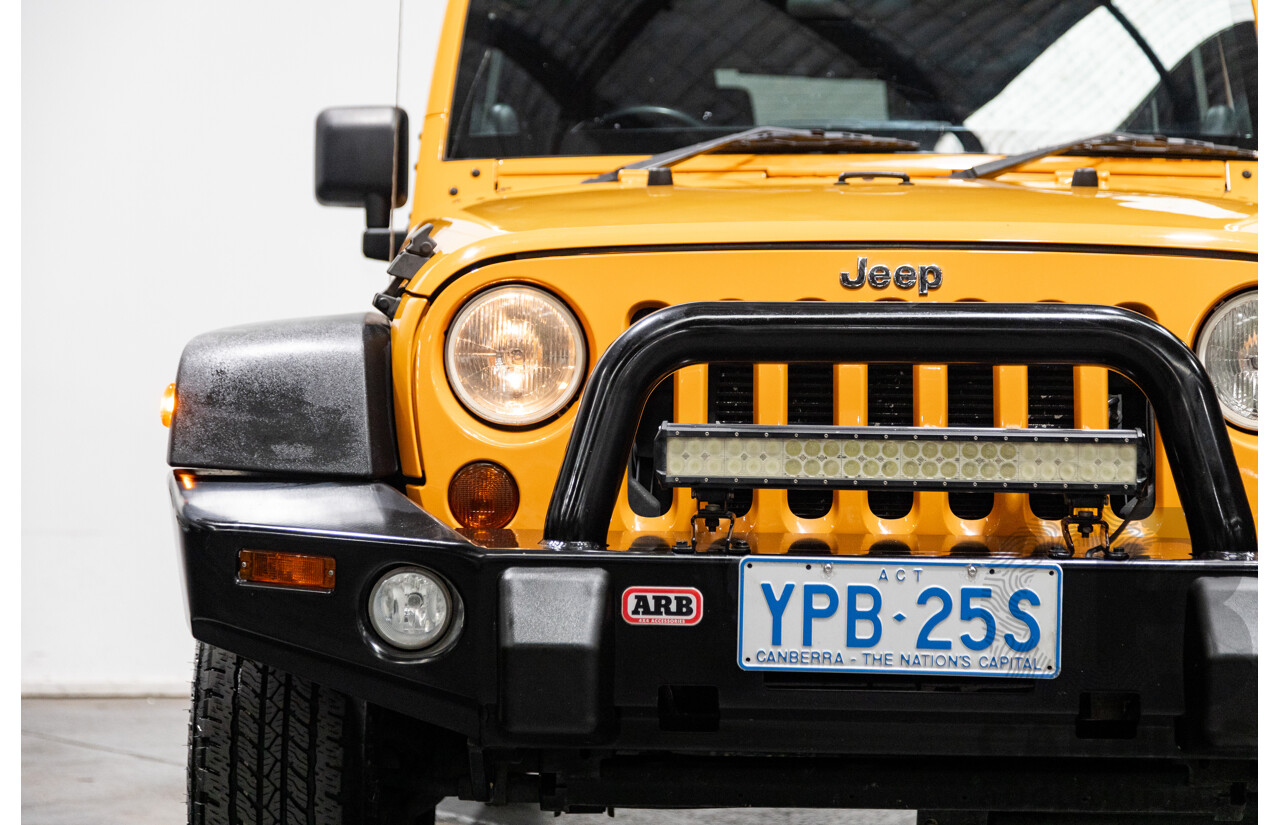 08/2012 Jeep Wrangler Sport (4x4) JK MY12 2d Softtop Dozer Orange V6 3.6L
