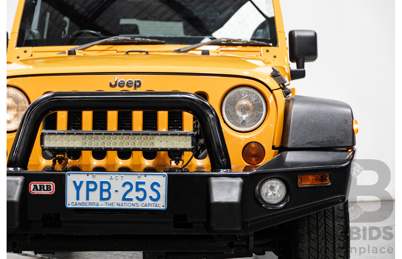 08/2012 Jeep Wrangler Sport (4x4) JK MY12 2d Softtop Dozer Orange V6 3.6L