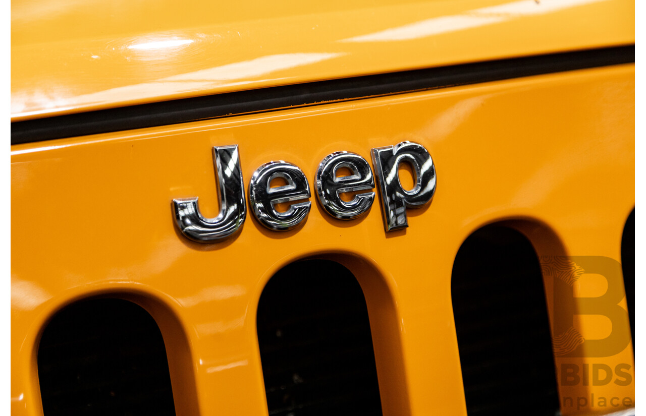 08/2012 Jeep Wrangler Sport (4x4) JK MY12 2d Softtop Dozer Orange V6 3.6L