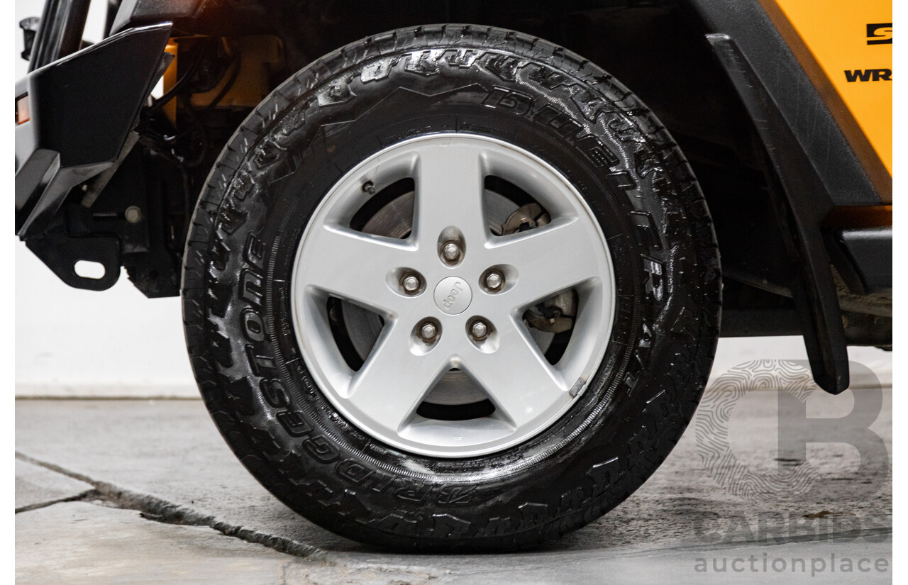 08/2012 Jeep Wrangler Sport (4x4) JK MY12 2d Softtop Dozer Orange V6 3.6L