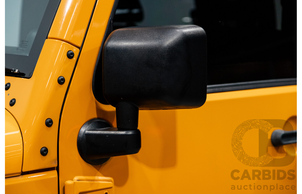 08/2012 Jeep Wrangler Sport (4x4) JK MY12 2d Softtop Dozer Orange V6 3.6L