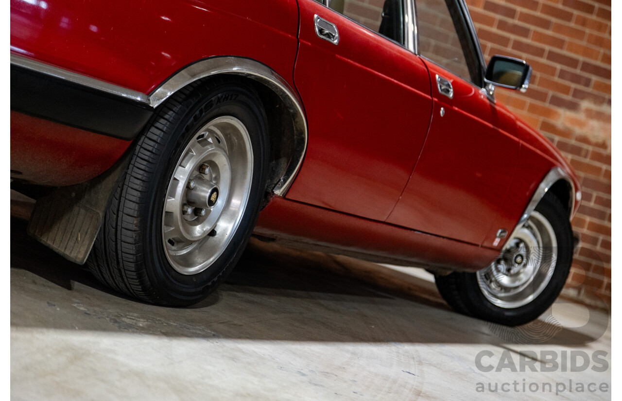 3/1980 Jaguar XJ6 4.2 SERIES III 4d Sedan Damson Red 4.2L