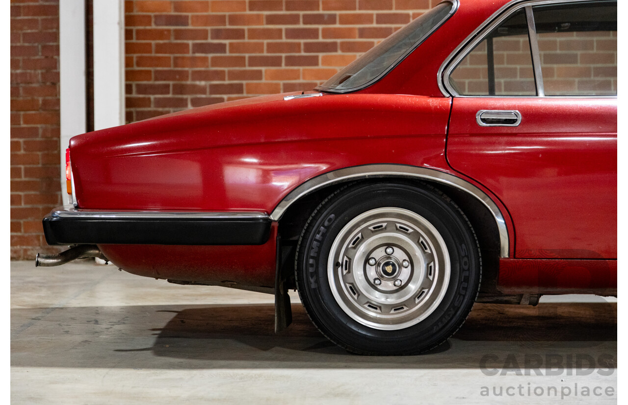 3/1980 Jaguar XJ6 4.2 SERIES III 4d Sedan Damson Red 4.2L