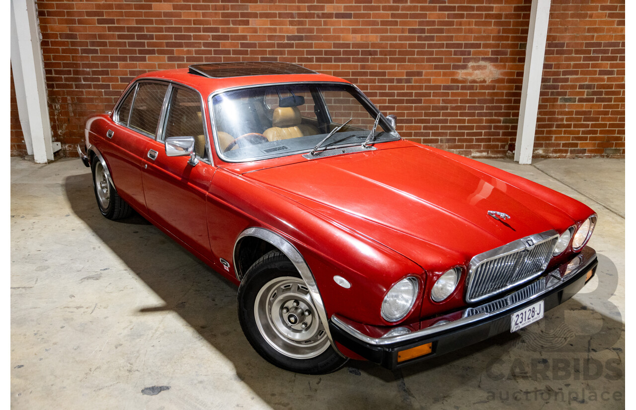 3/1980 Jaguar XJ6 4.2 SERIES III 4d Sedan Damson Red 4.2L