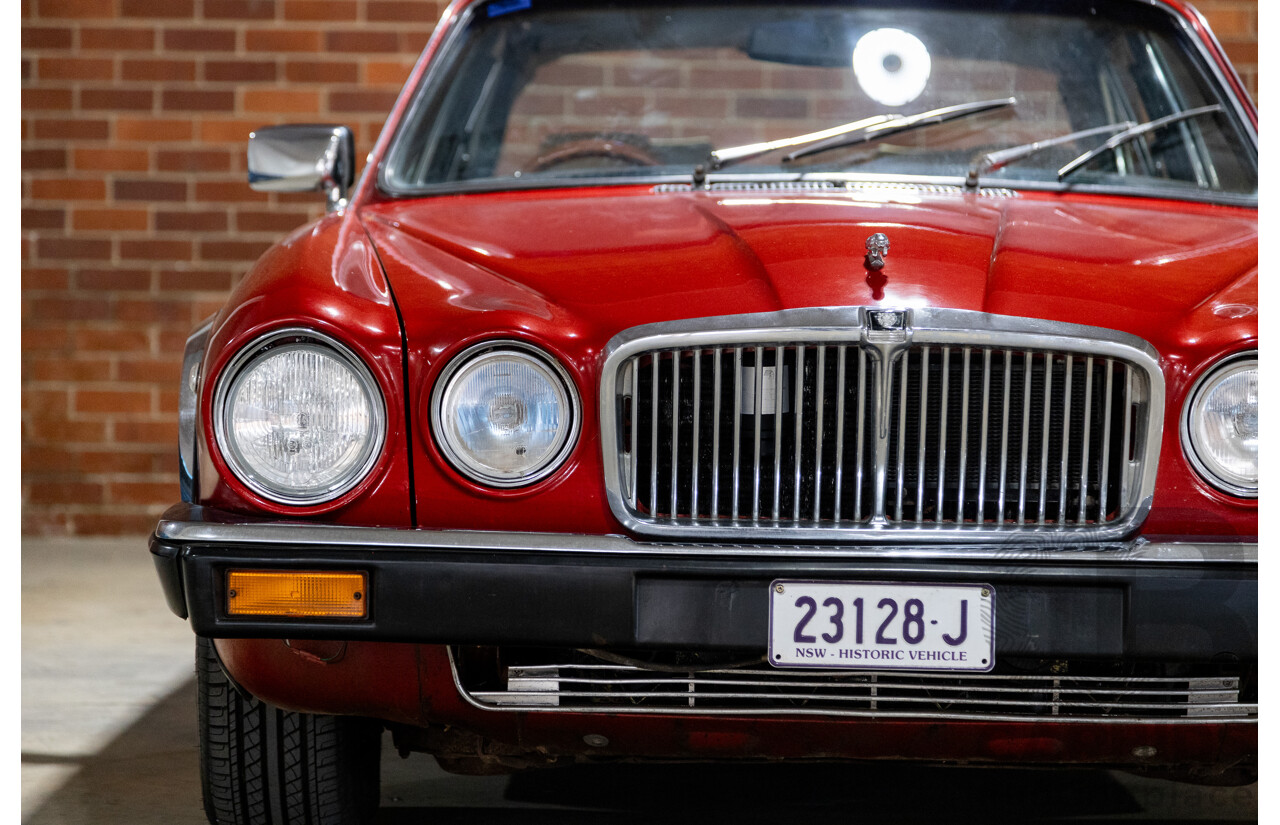 3/1980 Jaguar XJ6 4.2 SERIES III 4d Sedan Damson Red 4.2L