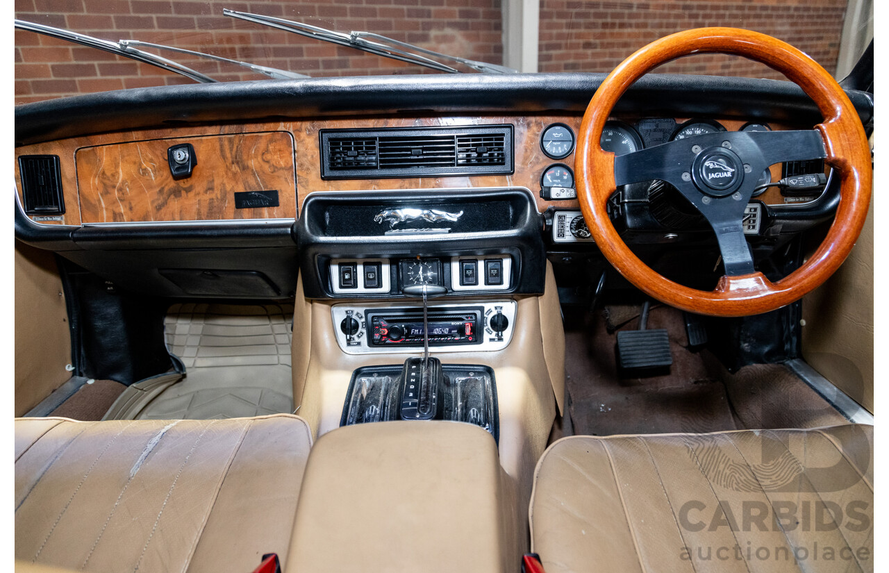 3/1980 Jaguar XJ6 4.2 SERIES III 4d Sedan Damson Red 4.2L
