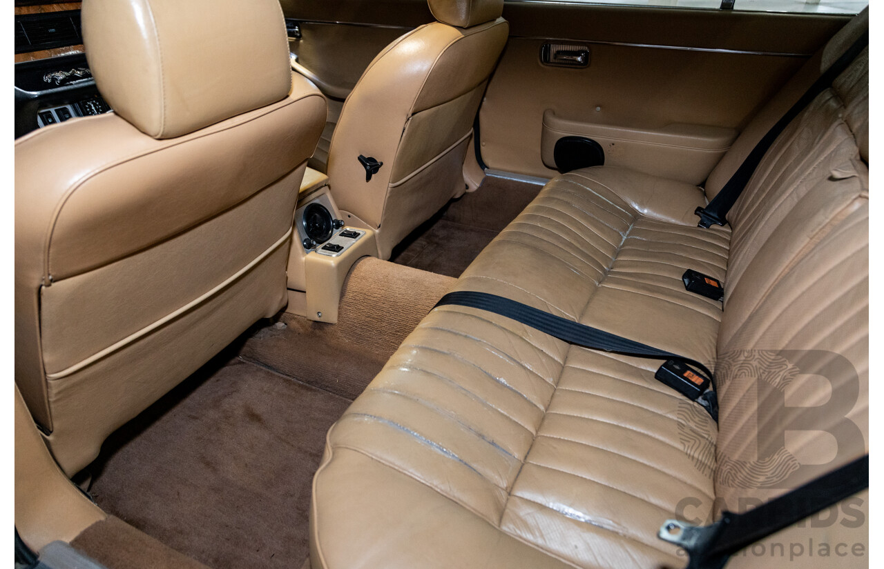 3/1980 Jaguar XJ6 4.2 SERIES III 4d Sedan Damson Red 4.2L