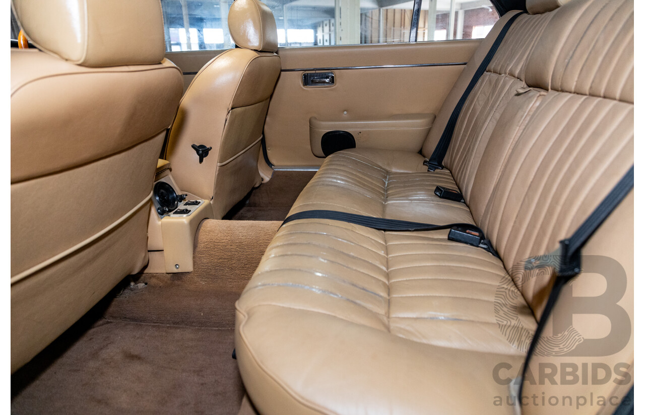 3/1980 Jaguar XJ6 4.2 SERIES III 4d Sedan Damson Red 4.2L