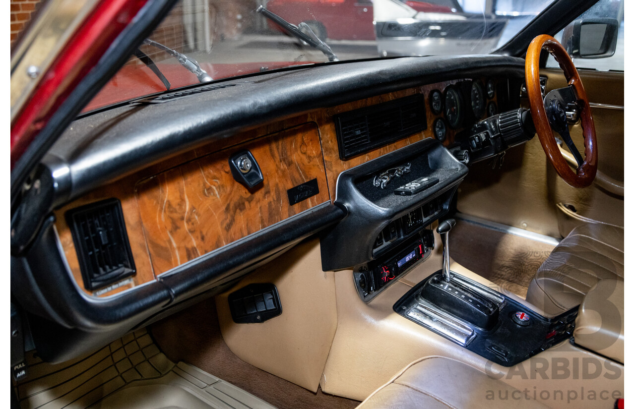 3/1980 Jaguar XJ6 4.2 SERIES III 4d Sedan Damson Red 4.2L