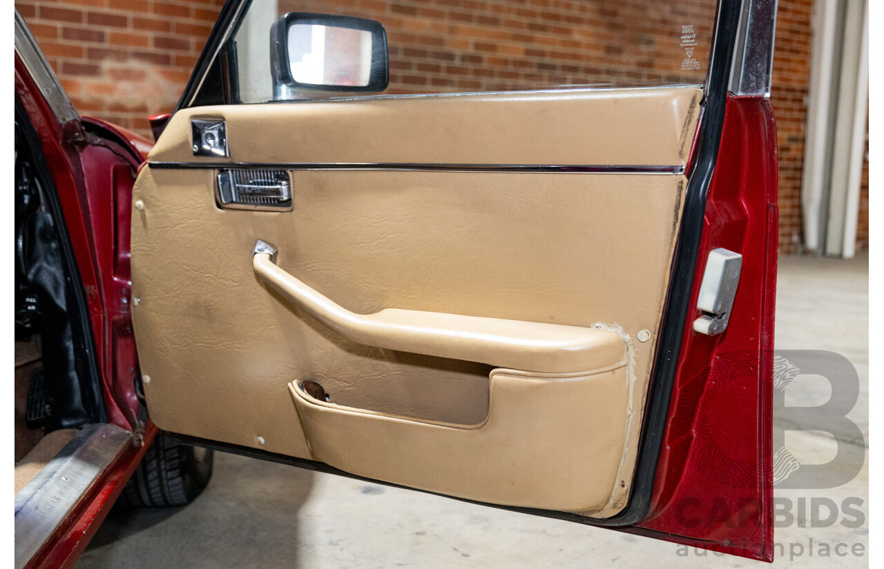 3/1980 Jaguar XJ6 4.2 SERIES III 4d Sedan Damson Red 4.2L