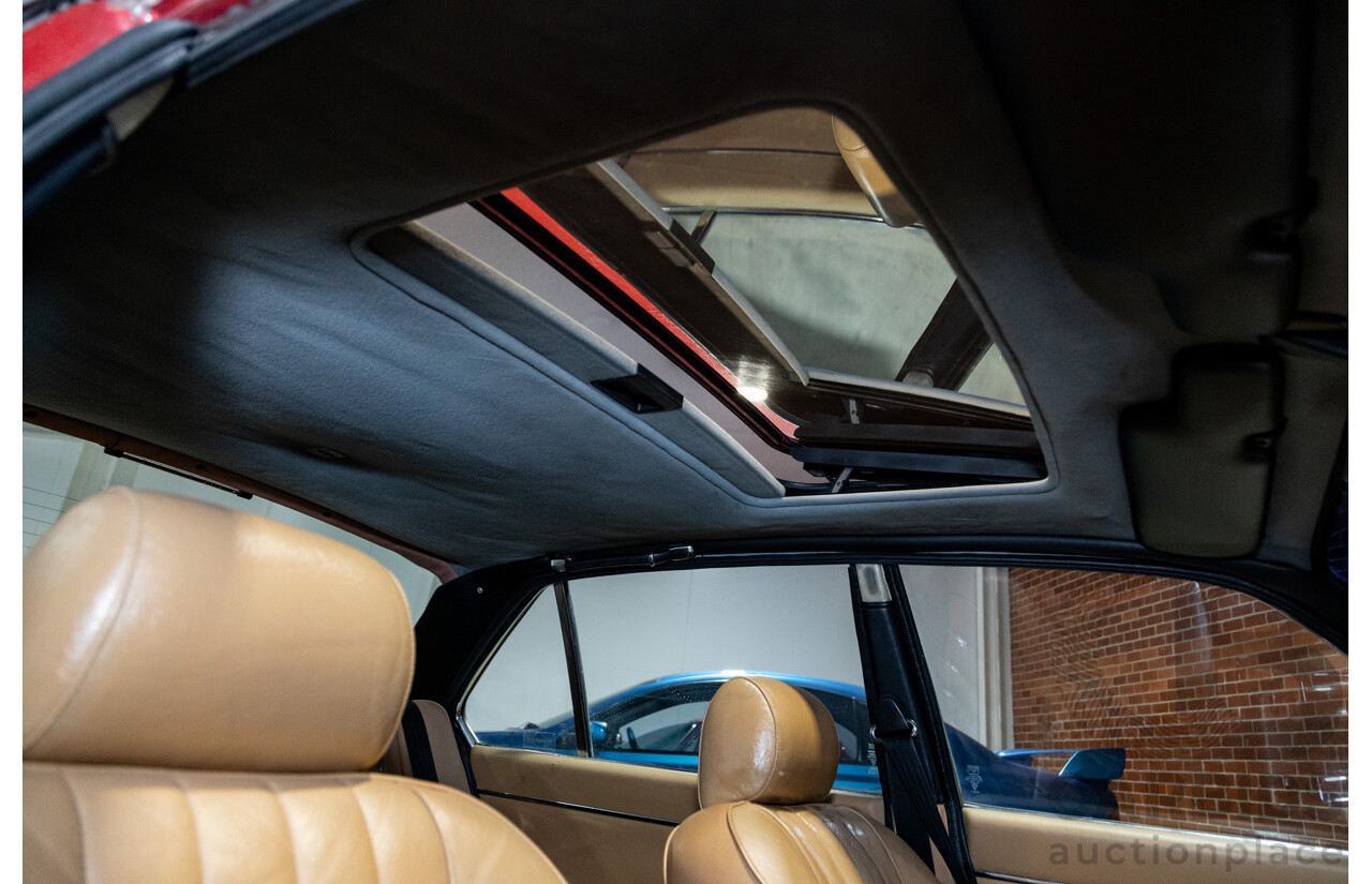 3/1980 Jaguar XJ6 4.2 SERIES III 4d Sedan Damson Red 4.2L