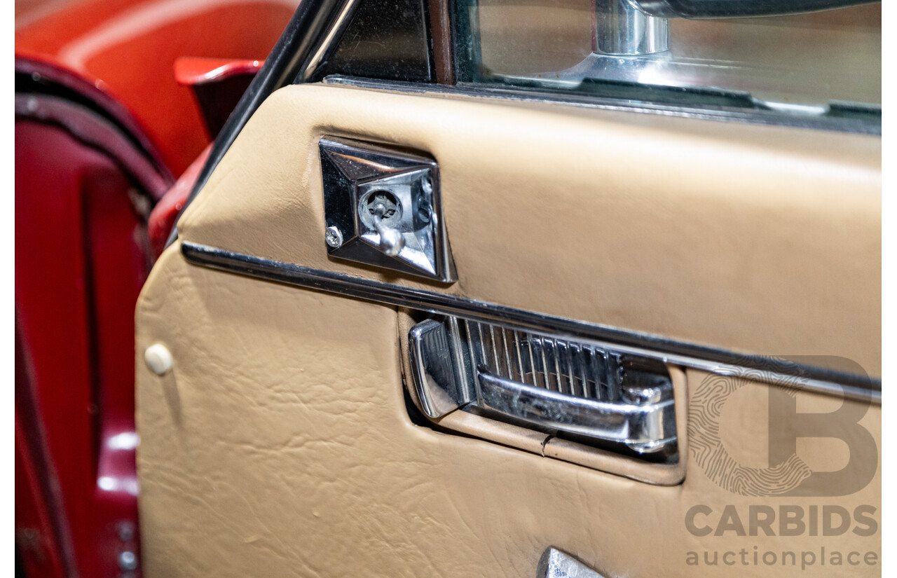 3/1980 Jaguar XJ6 4.2 SERIES III 4d Sedan Damson Red 4.2L