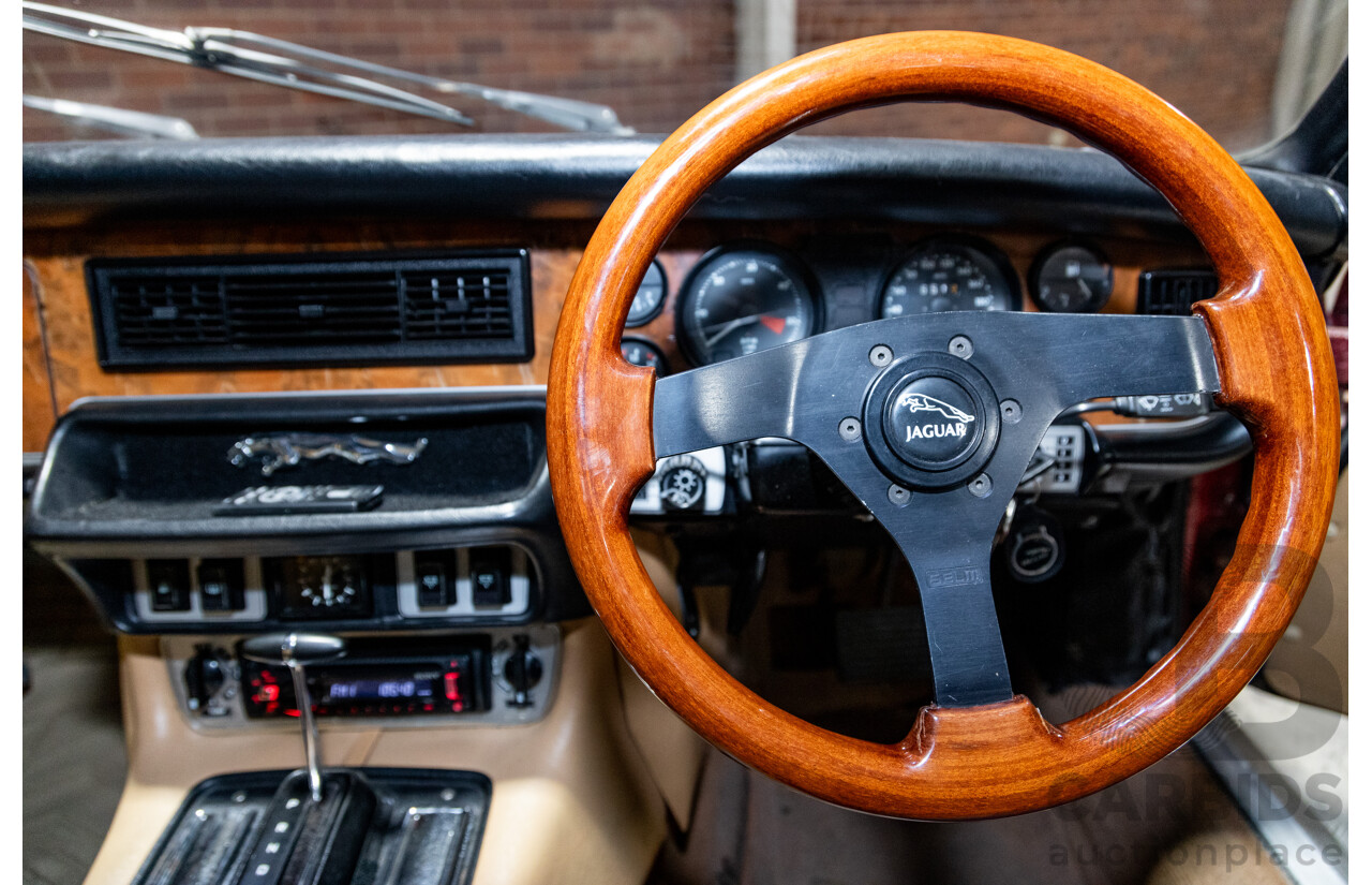 3/1980 Jaguar XJ6 4.2 SERIES III 4d Sedan Damson Red 4.2L