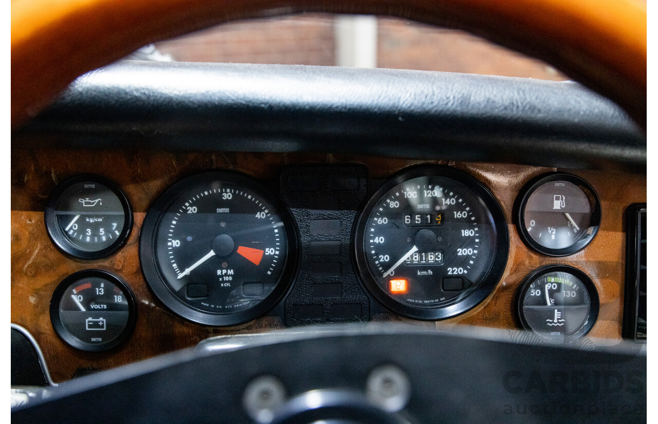 3/1980 Jaguar XJ6 4.2 SERIES III 4d Sedan Damson Red 4.2L