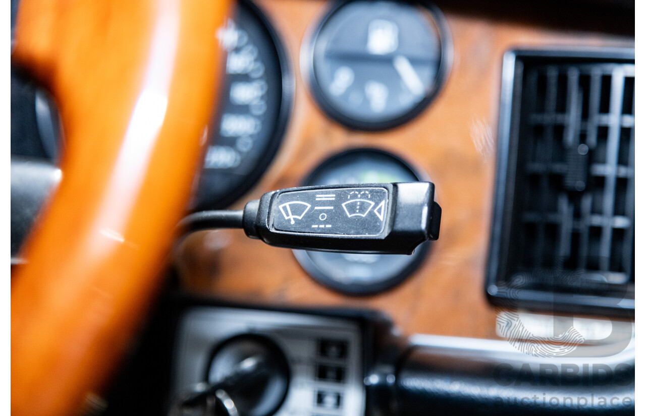 3/1980 Jaguar XJ6 4.2 SERIES III 4d Sedan Damson Red 4.2L