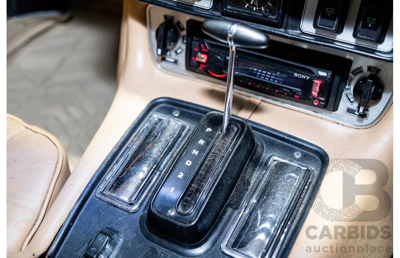 3/1980 Jaguar XJ6 4.2 SERIES III 4d Sedan Damson Red 4.2L