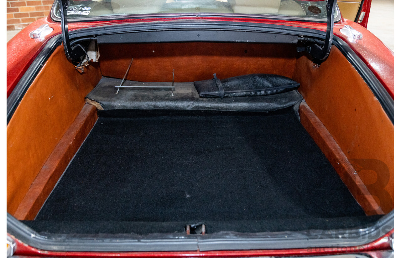 3/1980 Jaguar XJ6 4.2 SERIES III 4d Sedan Damson Red 4.2L