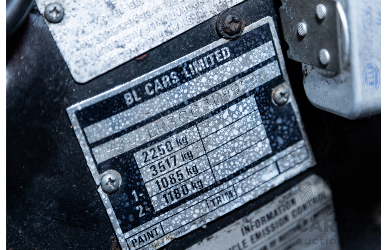 3/1980 Jaguar XJ6 4.2 SERIES III 4d Sedan Damson Red 4.2L