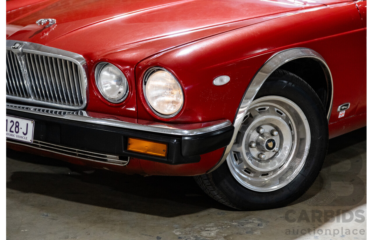 3/1980 Jaguar XJ6 4.2 SERIES III 4d Sedan Damson Red 4.2L