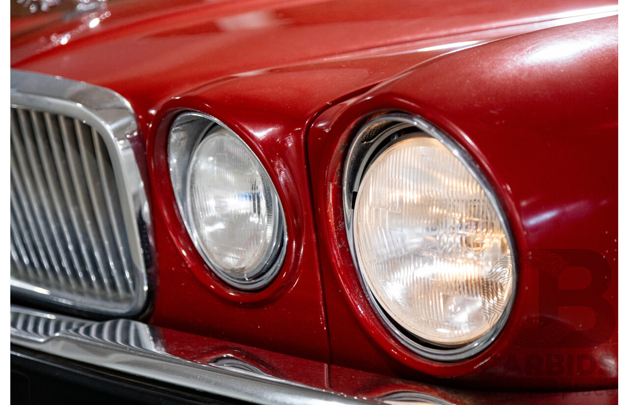 3/1980 Jaguar XJ6 4.2 SERIES III 4d Sedan Damson Red 4.2L