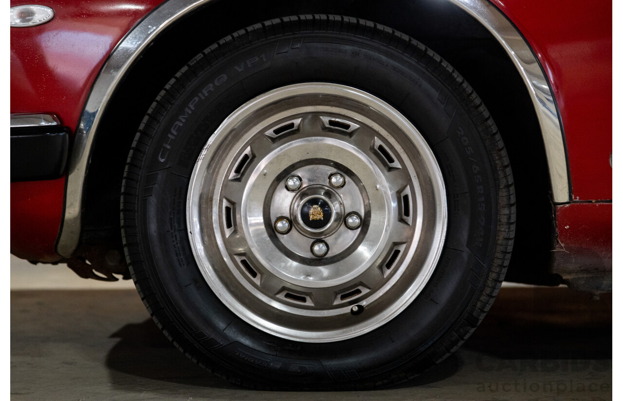 3/1980 Jaguar XJ6 4.2 SERIES III 4d Sedan Damson Red 4.2L