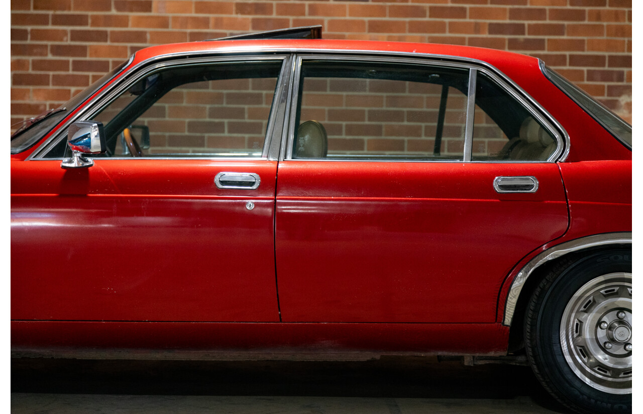 3/1980 Jaguar XJ6 4.2 SERIES III 4d Sedan Damson Red 4.2L