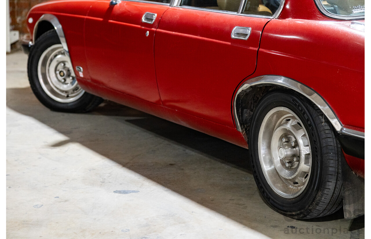 3/1980 Jaguar XJ6 4.2 SERIES III 4d Sedan Damson Red 4.2L