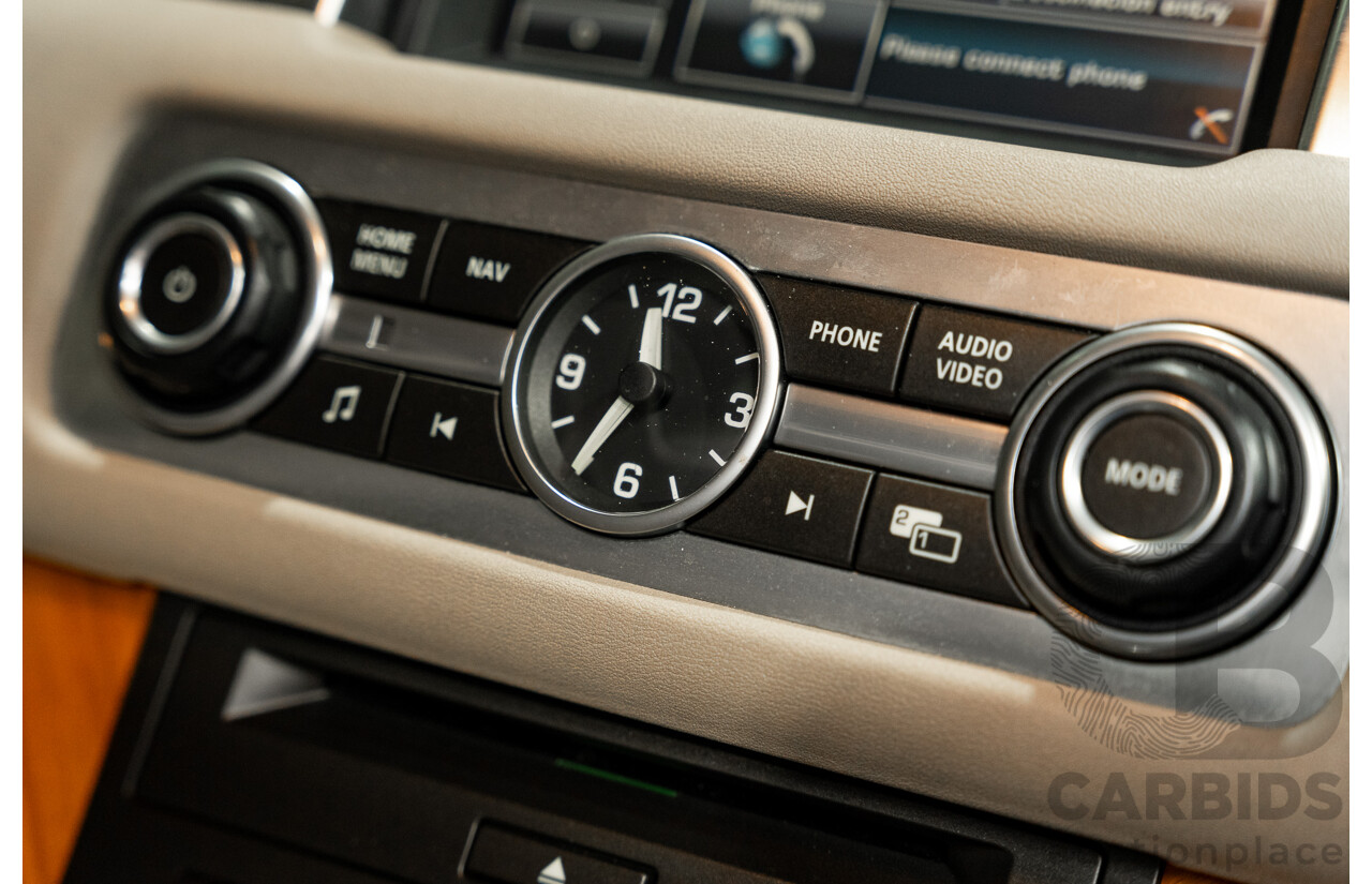 5/2013 Land Rover Range Rover Sport 3.0 SDV6 Luxury MY12 4d Wagon Causeway Grey Twin Turbo Diesel V6 3.0L