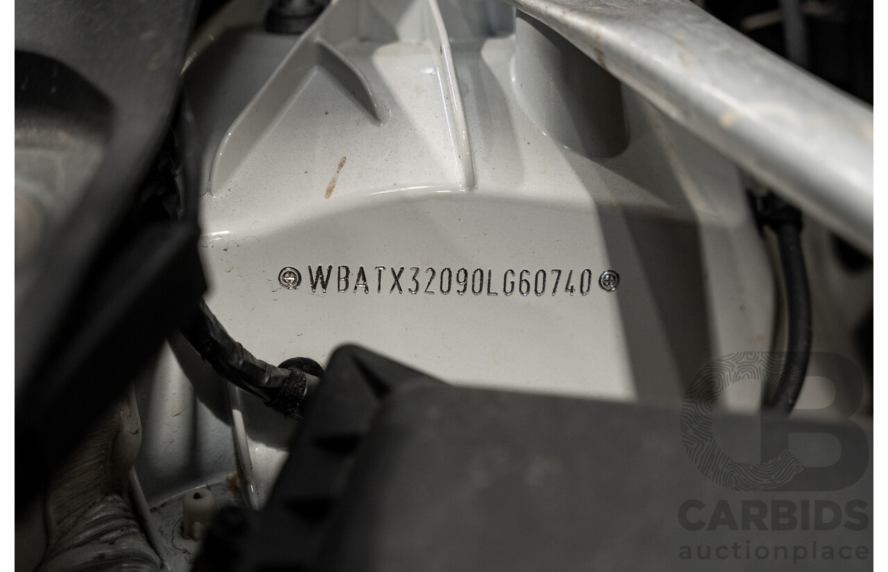 08/2019 BMW X3 Xdrive 20d (AWD) M-Sport Pack G01 4d Wagon White Turbo Diesel 2.0L