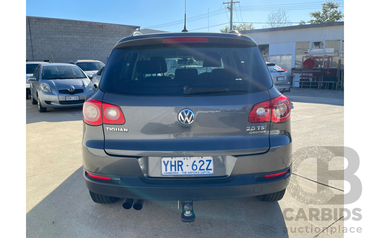 05/2011 Volkswagen Tiguan 125 TSI 4x4 5NC MY11 4D Wagon Grey 2.0L