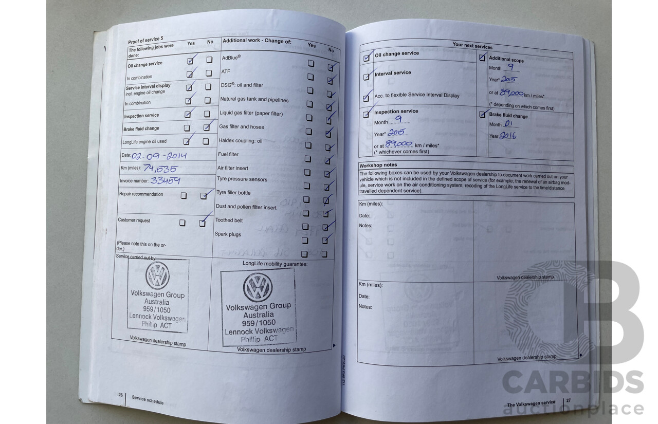 05/2011 Volkswagen Tiguan 125 TSI 4x4 5NC MY11 4D Wagon Grey 2.0L