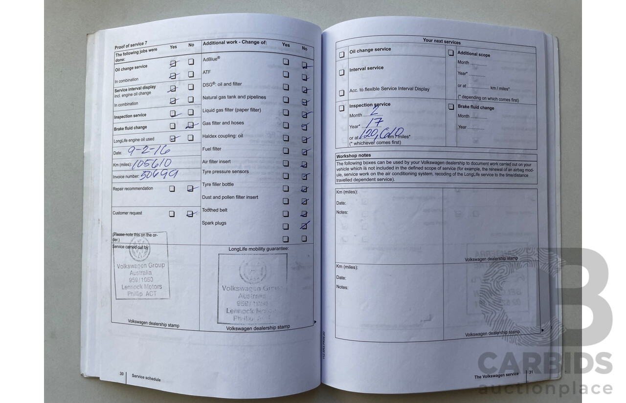 05/2011 Volkswagen Tiguan 125 TSI 4x4 5NC MY11 4D Wagon Grey 2.0L