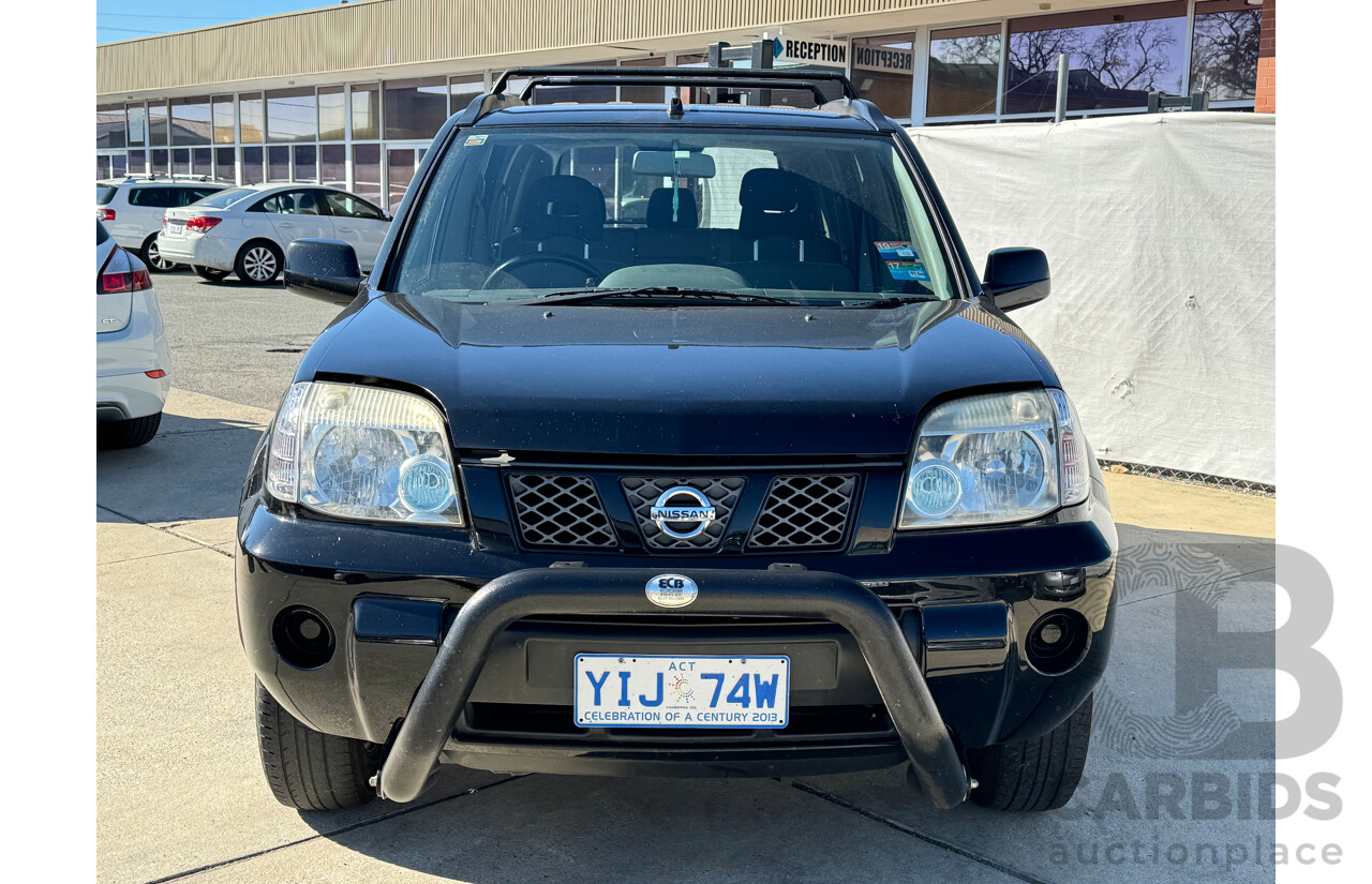 02/2005 Nissan X-Trail ST (4x4) 4WD T30 4D Wagon Black 2.5L