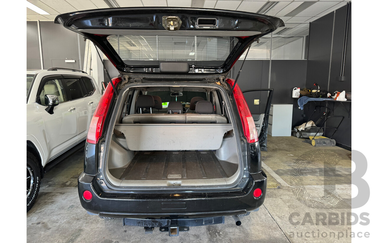 02/2005 Nissan X-Trail ST (4x4) 4WD T30 4D Wagon Black 2.5L