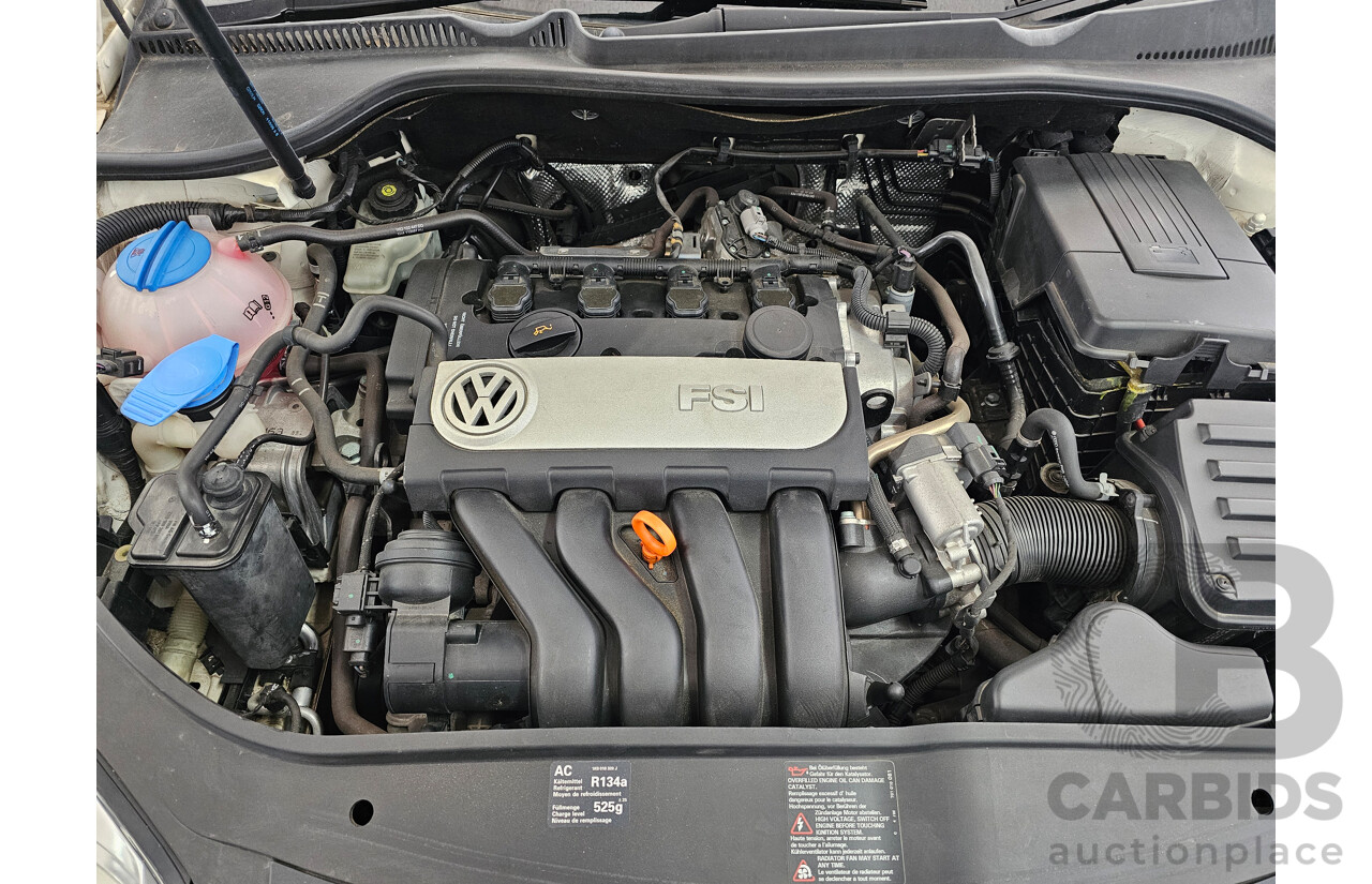 6/2006 Volkswagen Jetta 2.0 FSI 1KM 4d Sedan White 2.0L