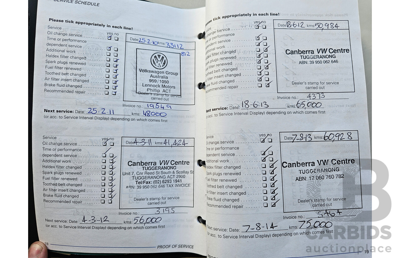 6/2006 Volkswagen Jetta 2.0 FSI 1KM 4d Sedan White 2.0L