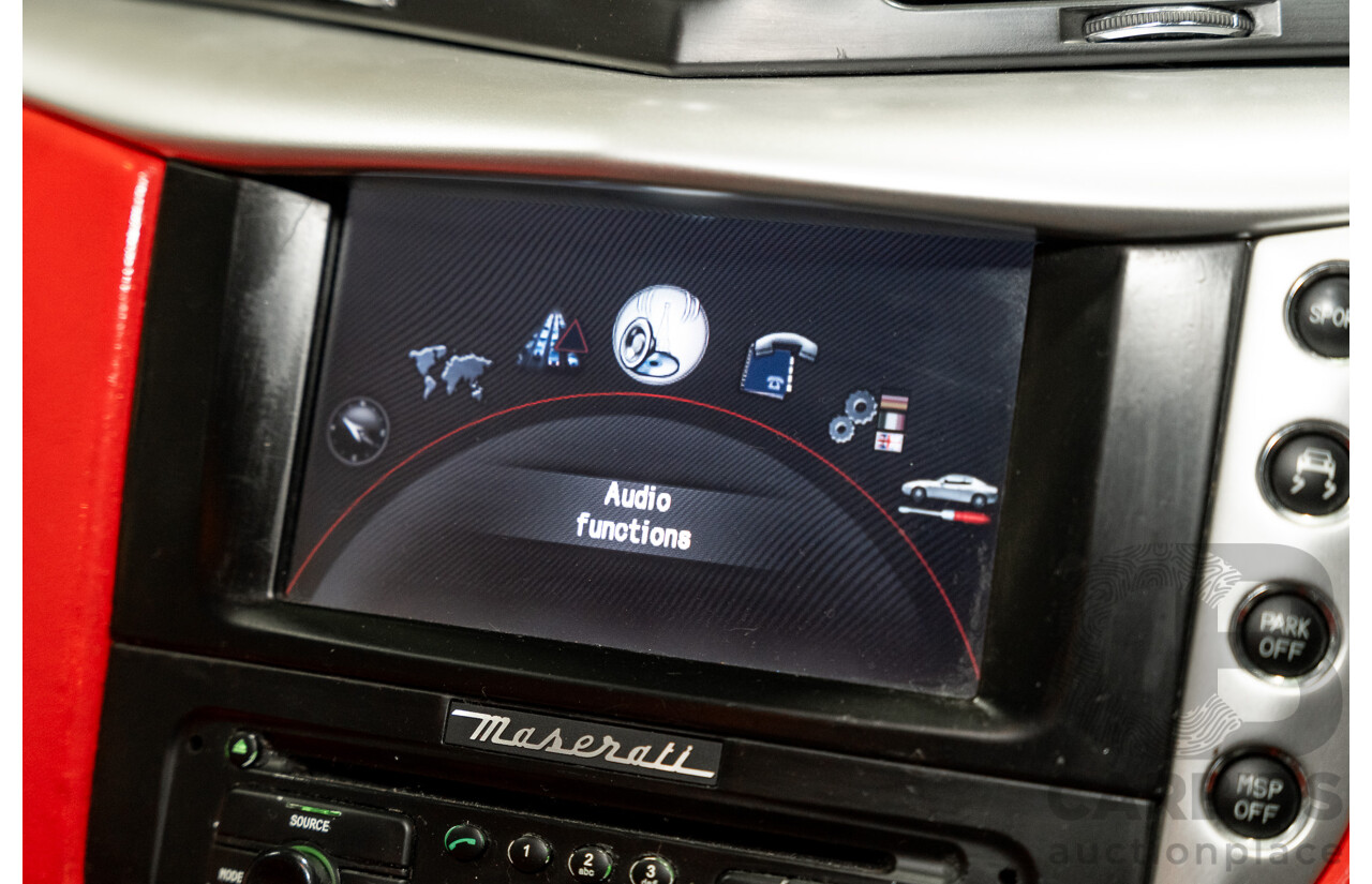 1/2008 Maserati Granturismo 2d Coupe Metallic Black V8 4.2L