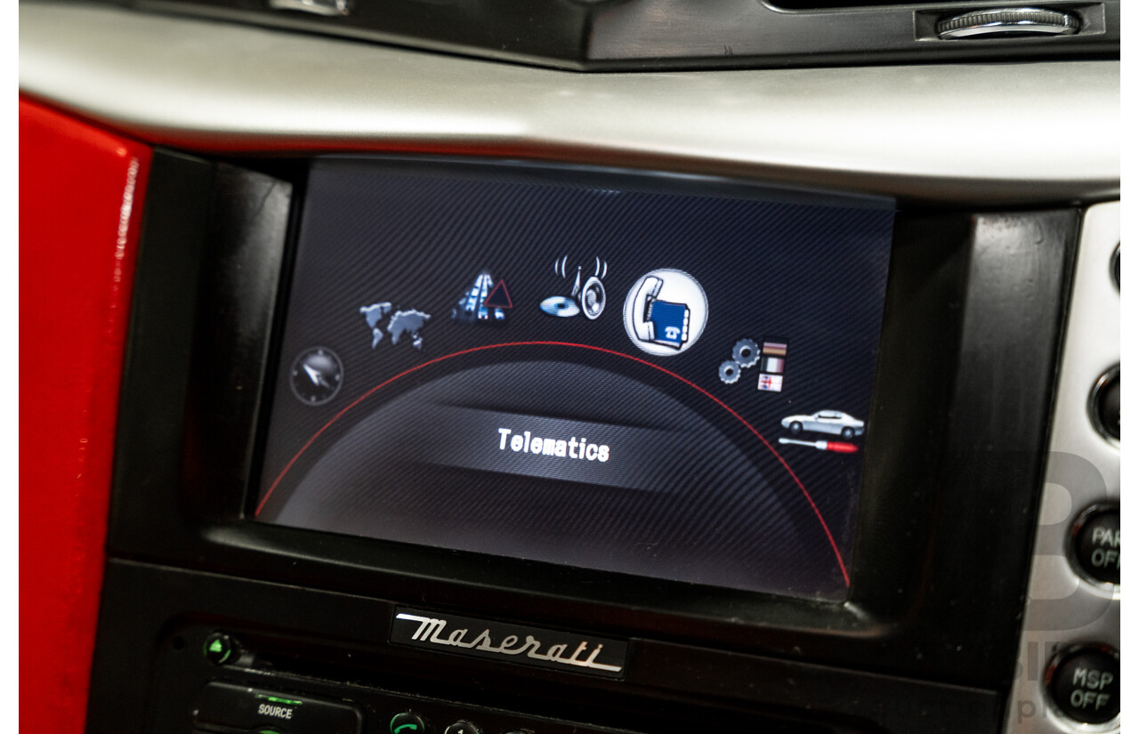 1/2008 Maserati Granturismo 2d Coupe Metallic Black V8 4.2L