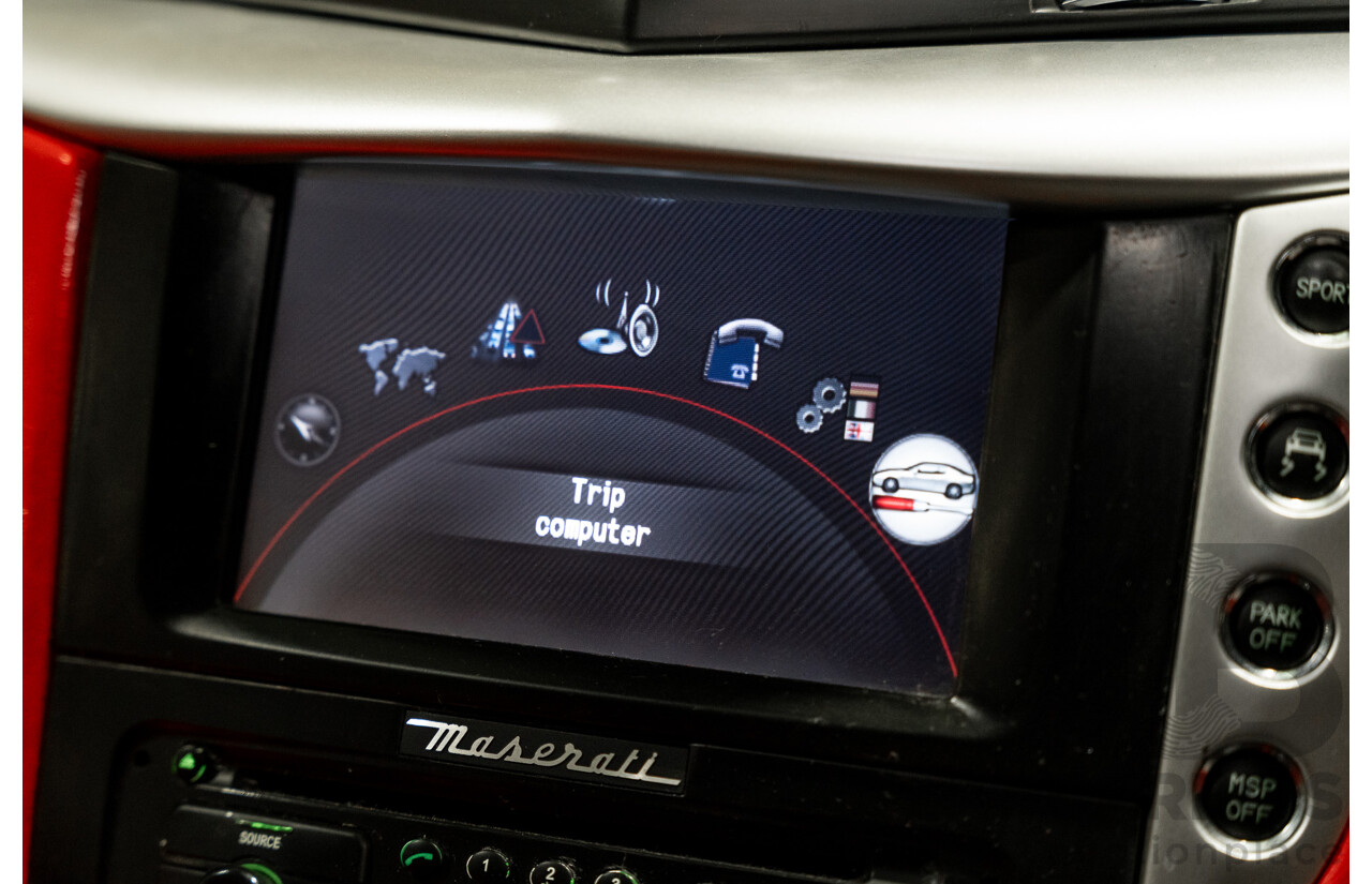 1/2008 Maserati Granturismo 2d Coupe Metallic Black V8 4.2L