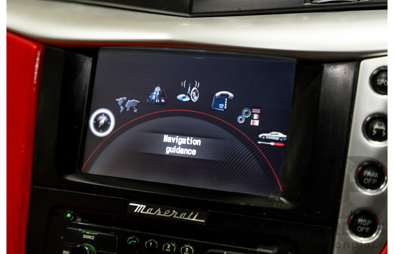 1/2008 Maserati Granturismo 2d Coupe Metallic Black V8 4.2L