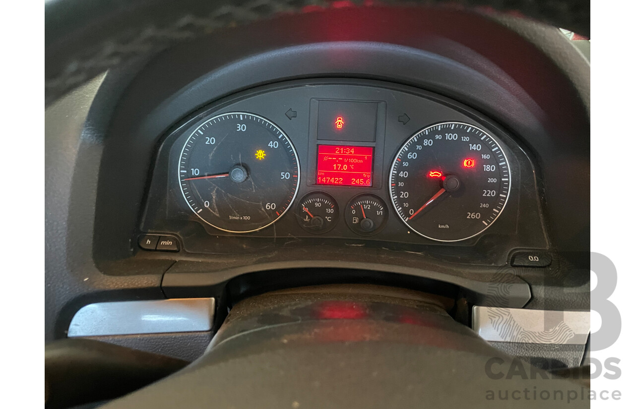 03/2007 Volkswagen Golf 2.0 TDI COMFORTLINE FWD 1K 5D Hatchback Black 2.0L