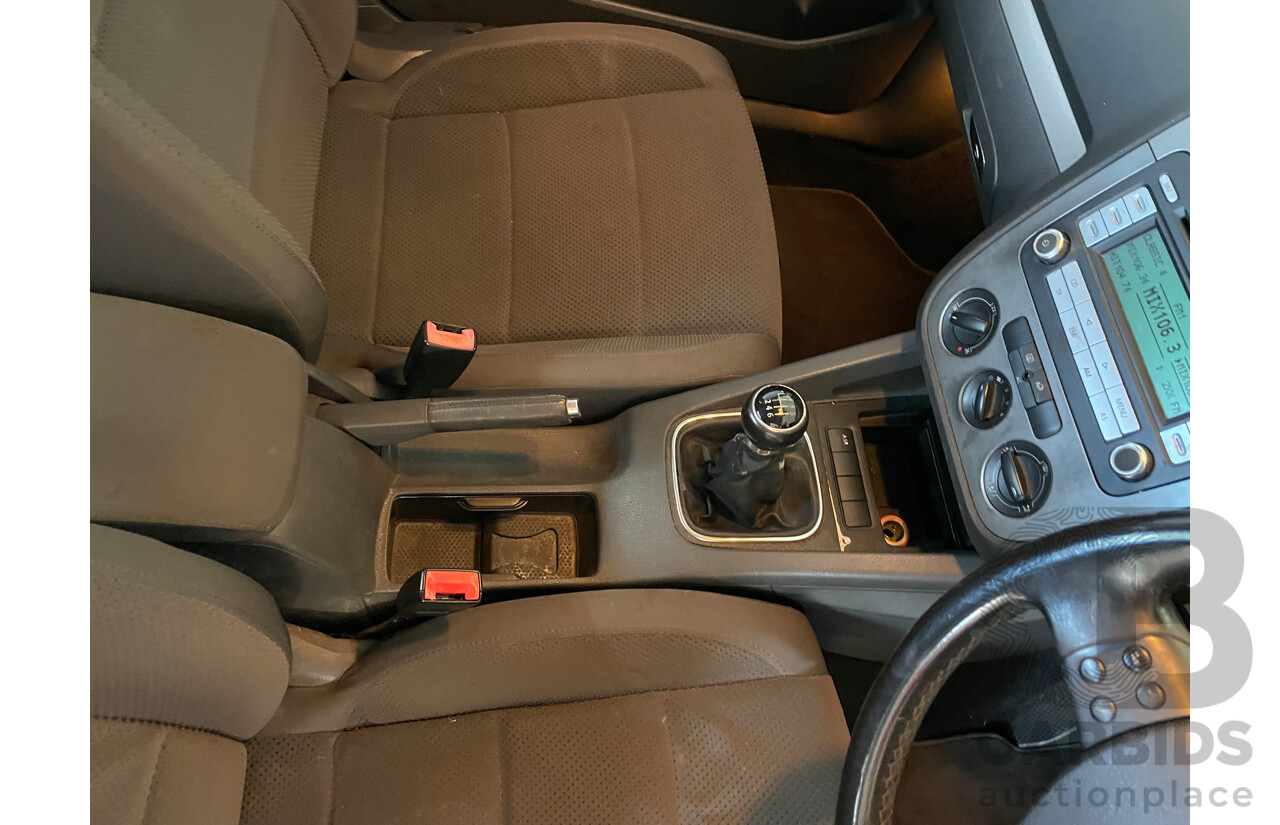 03/2007 Volkswagen Golf 2.0 TDI COMFORTLINE FWD 1K 5D Hatchback Black 2.0L