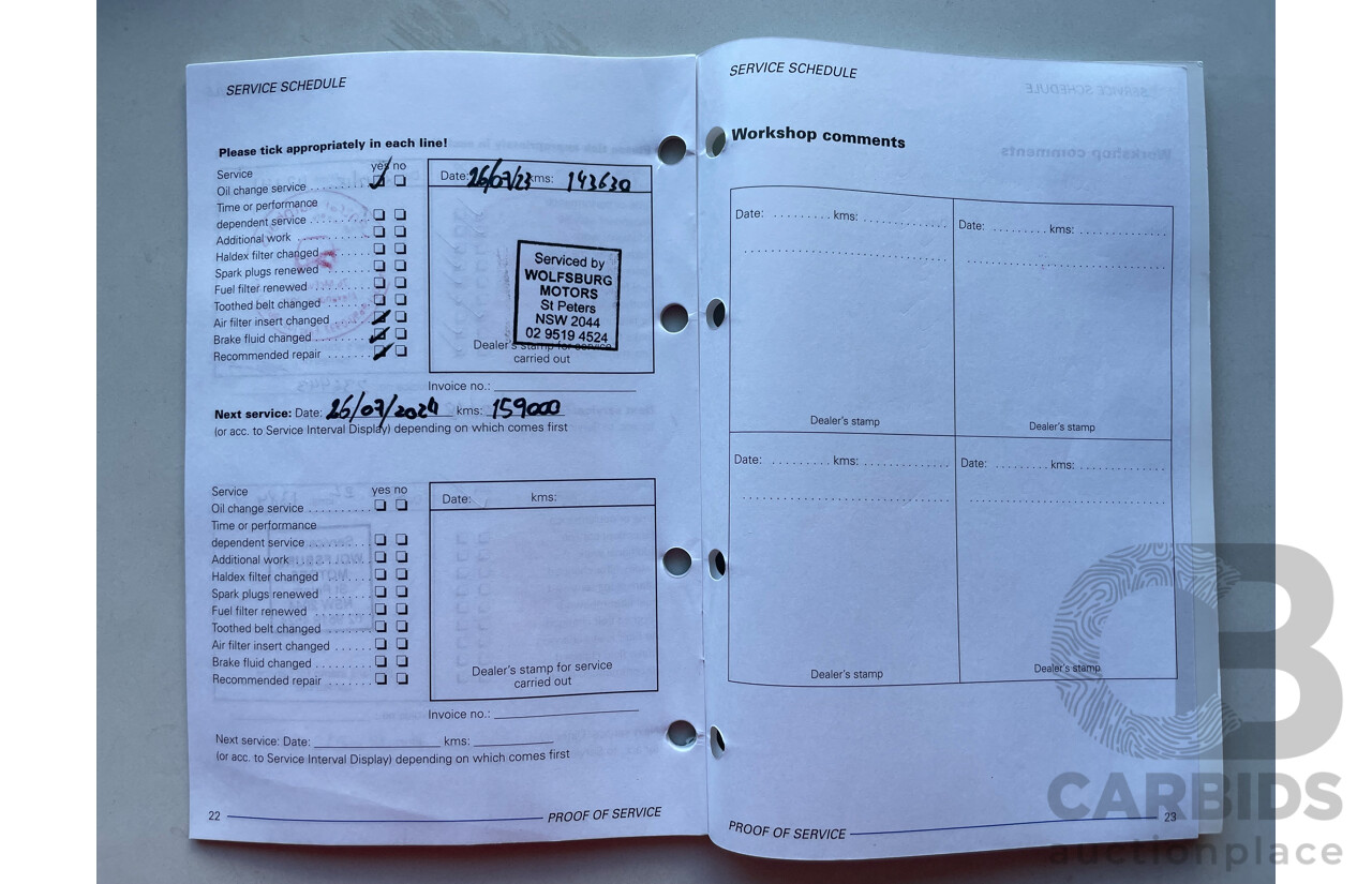 03/2007 Volkswagen Golf 2.0 TDI COMFORTLINE FWD 1K 5D Hatchback Black 2.0L