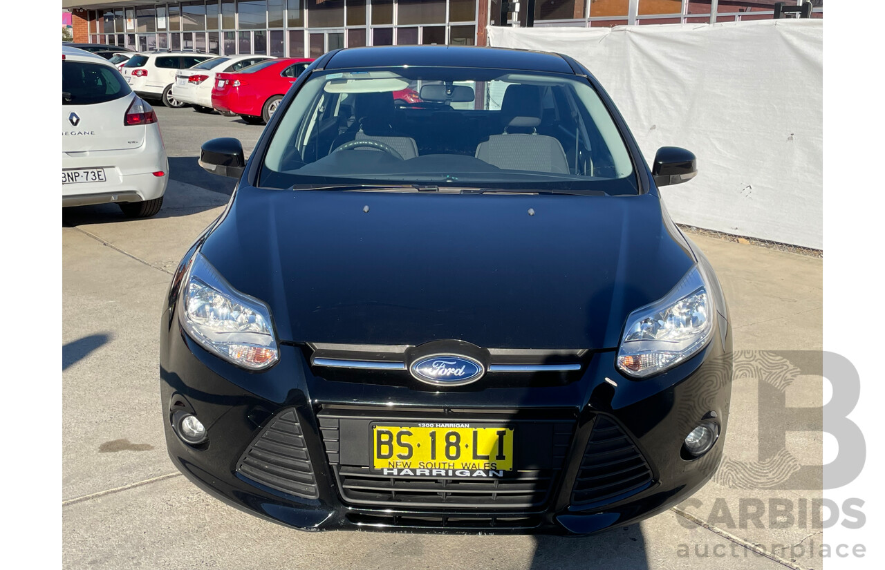 11/2012 Ford Focus TREND FWD LW MK2 5D Hatchback Black 2.0L