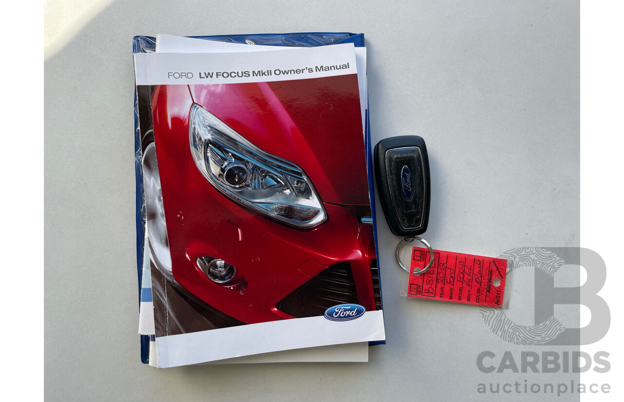 11/2012 Ford Focus TREND FWD LW MK2 5D Hatchback Black 2.0L