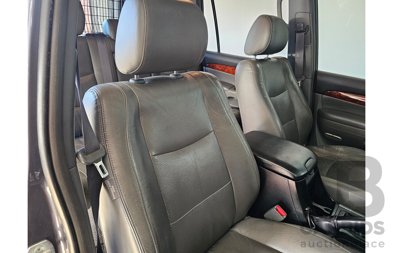 3/2007 Toyota Landcruiser Prado Grande (4x4) GRJ120R 07 UPGRADE 4d Wagon Grey 4.0L